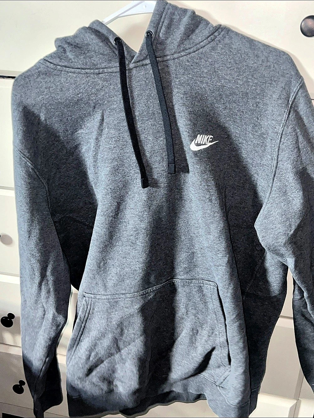 Nike Men's Gray Hoodie Size XL